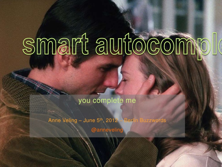 Smart Autocompletion